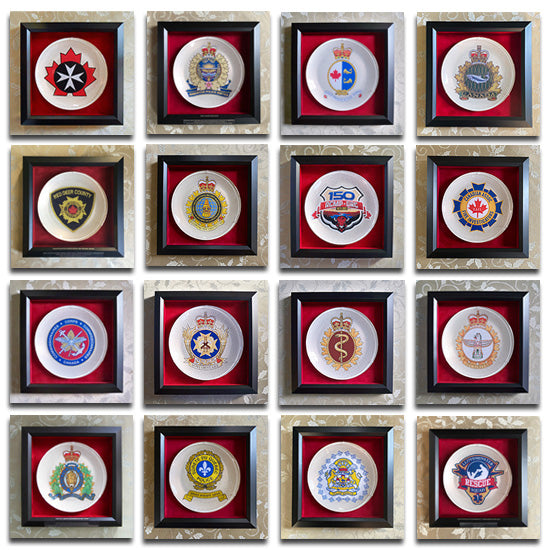 YOUR Fire, Emergency, Paramedic, Protective and Rescue Service Badge Plates