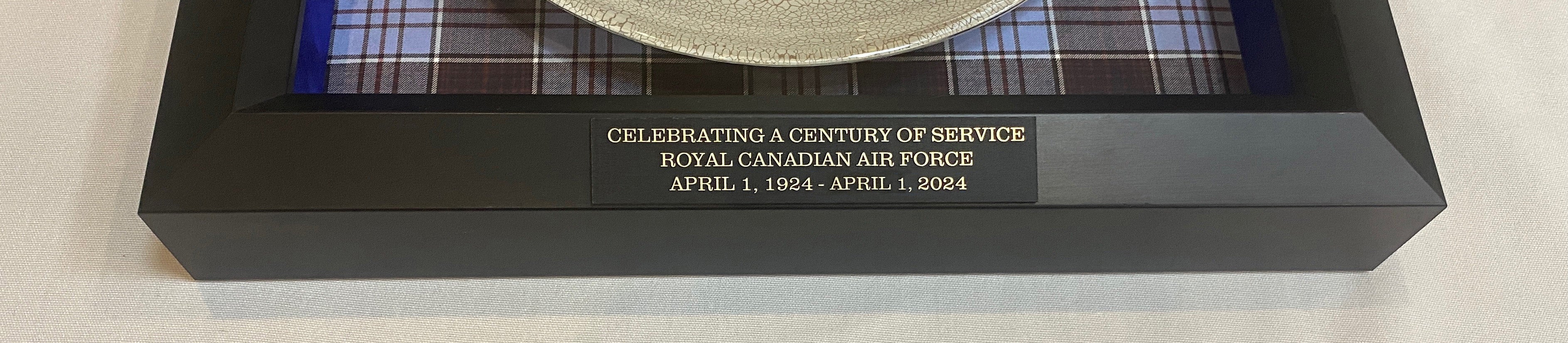 RCAF 100 - Royal Canadian Air Force Centennial Commemorative Plate
