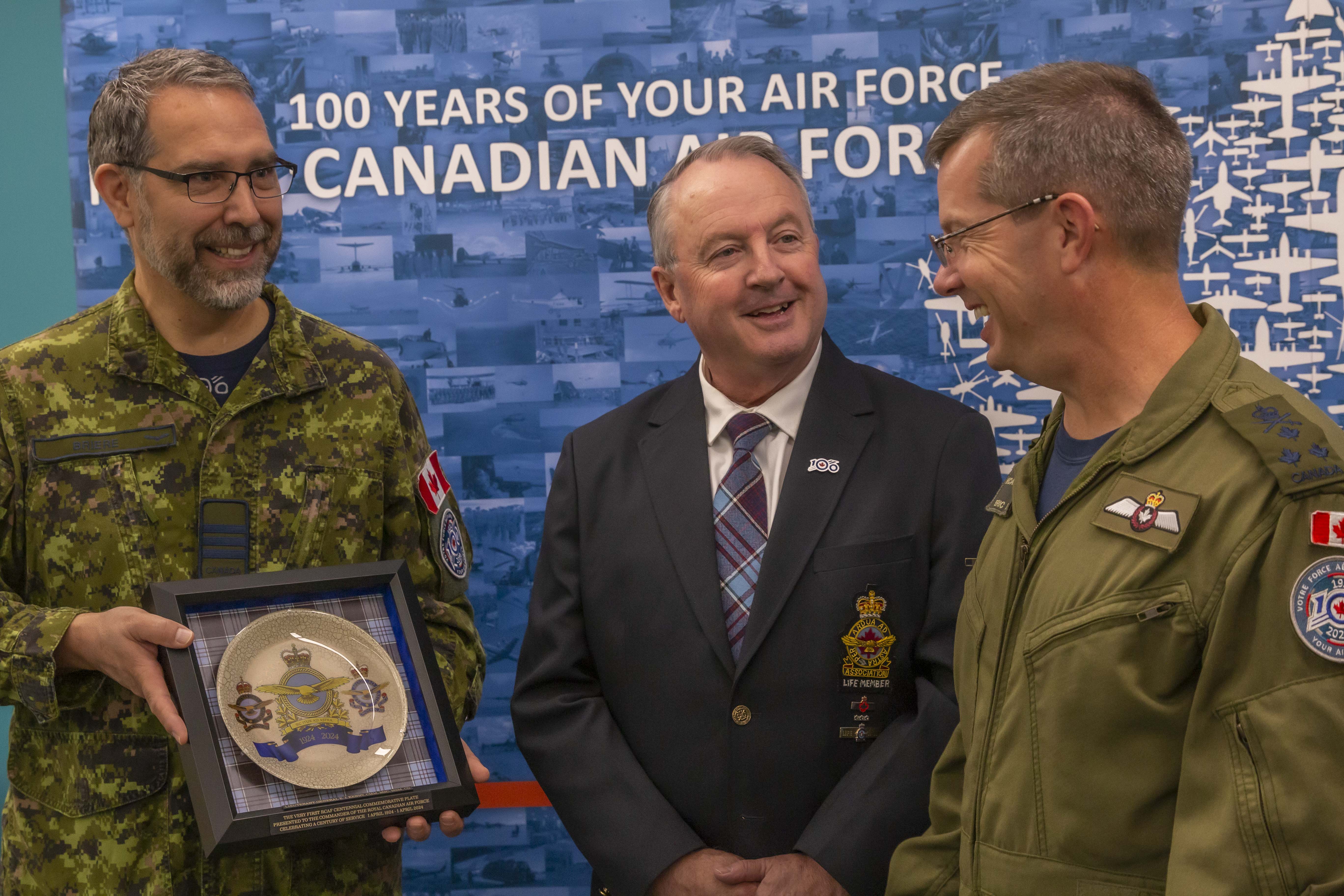 RCAF 100 - Royal Canadian Air Force Centennial Commemorative Plate