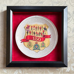 RCMP 150th Anniversary Commemorative Plate by Bonnie Saunders