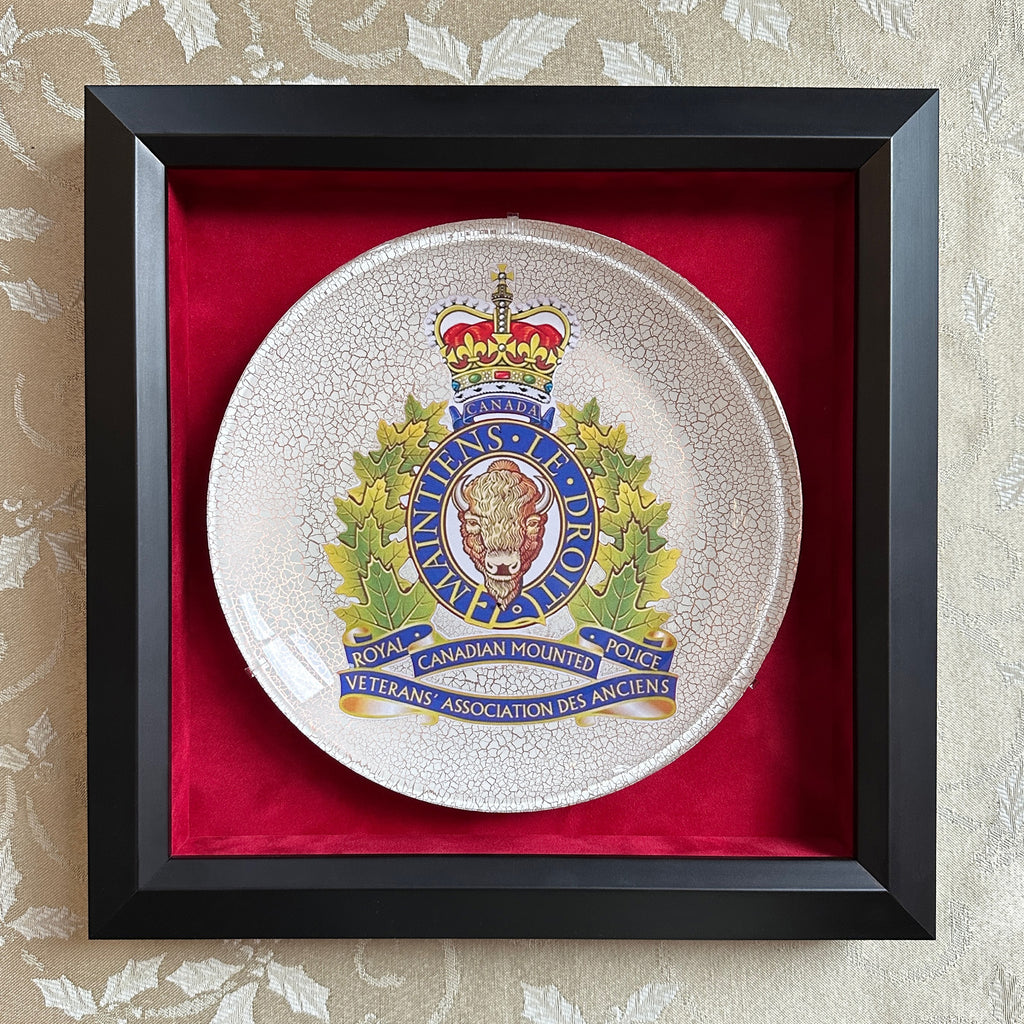 RCMPVA - RCMP Veteran's Association Crest Plate