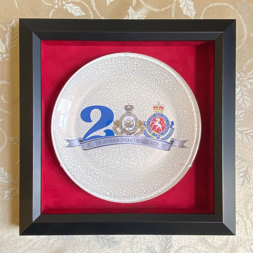 Governor General's Horse Guards 200th Anniversary Commemorative Plate