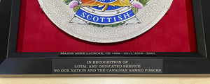 Toronto Scottish Regiment (Queen Elizabeth Queen Mother's Own) Centennial Commemorative Plate Set