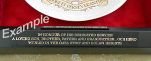 Governor General's Horse Guards 200th Anniversary Commemorative Plate
